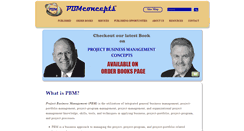 Desktop Screenshot of pbmconcepts.com